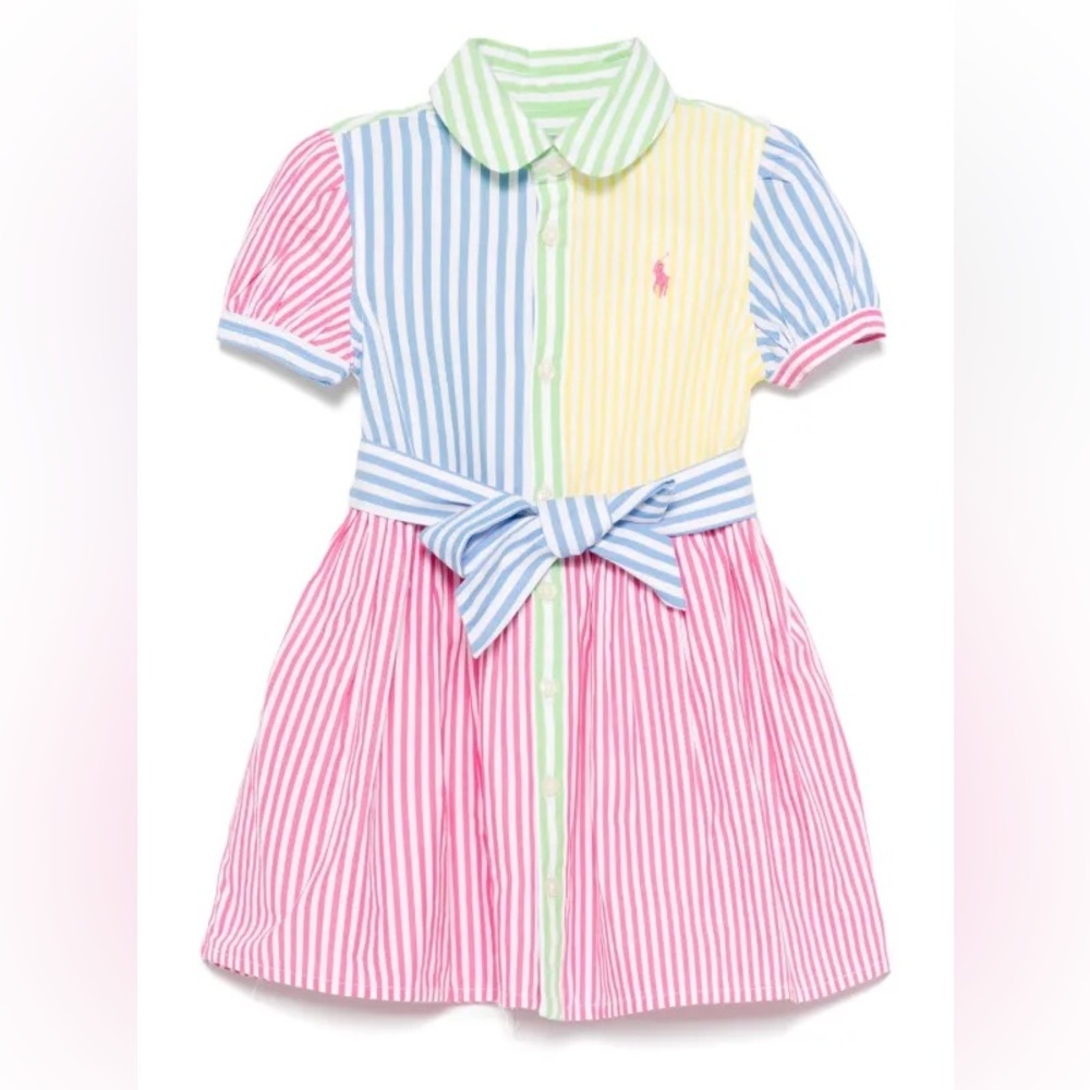 Ralph Lauren Baby Girl Dress with Matching Bloomers. 12 months
